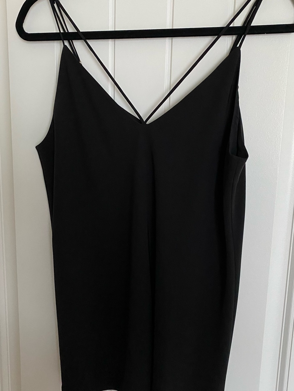 Calvin Klein Lined Black Dressy Top